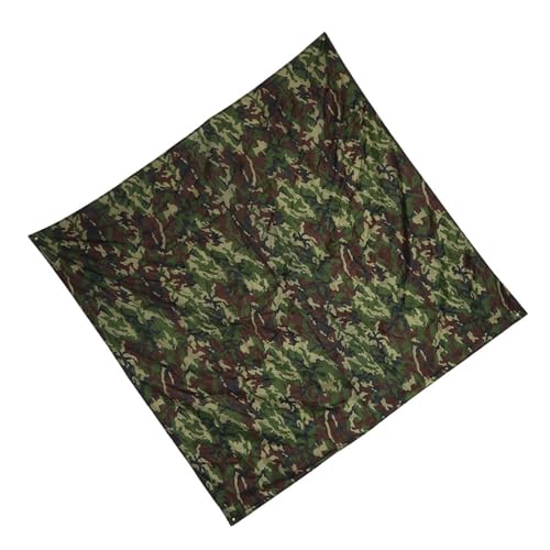 Camping Tarp Ground Cloth, Waterproof Lightweight Tent Footprint, Compact Portable Tarp Shelter for Hiking Backpacking Picnic, Outdoor Survival Blanket Alternative, 3x2.9m Camo - size: 9.8*9.5'
