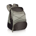 PICNIC TIME PTX Backpack Cooler, Modern Backpack Cooler with 20-Can Capacity, Fully Insulated Outdoor Lunch Bag with Water Resistant Interior, Pockets, Padded Straps, (Black with Gray Accents) - color: Black with Gray Accents, style: PTX 1.0 Tarana Backpa