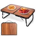 Folding Camping Table, Mini Portable Beach Table with Carry Handle, Ultralight Compact Picnic Dining Low Table for Grill, Indoor Outdoor, Garden, Patio, BBQ, Party