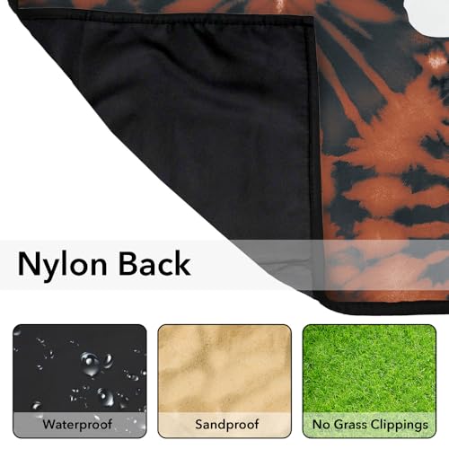 LOGOVISION University of Texas Picnic Outdoor Blanket, 50"x60" Tie-Dye, Foldable Blanket for Picnic, Beach, Camping, Park, Tailgate - color: Tie-dye