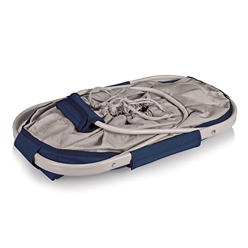 PICNIC TIME NCAA Illinois Fighting Illini Metro Shopping Basket - Insulated Picnic Basket - Collapsible Market Basket - Utility Tote Cooler Bag