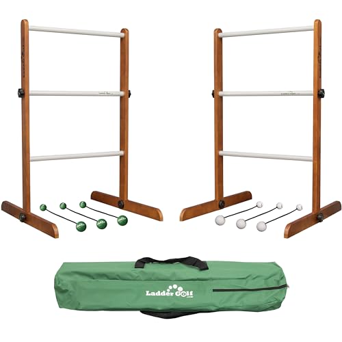 Ladder Golf - Tournament Edition Double Ladder Ball Game - Official Brand Game