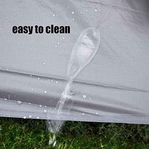 GEERTOP Portable Waterproof Tent Footprints Lightweight Camping Tent Ground Sheet Mat Sunshade Shelter for Outdoor Backpacking Hiking Picnic Travel - size: 2'11'' X 6'11''
