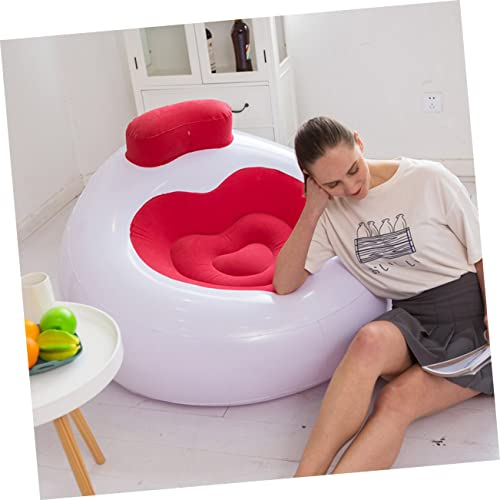 Toddmomy Inflatable Lounge Chair Reclining Camping Oversized Lawn Chair for Outdoor Travel Festivals