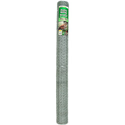 YARDGARD 308431B Fence, 48" x 50', Color - Galvanized - size: 48 Inches x 50 Feet