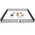 Thickened Dog Fence Durable & Sturdy Outdoor Yard Fence, 40" Height 48 Panels, Portable and Easy to Install – Ideal for Indoor & Outdoor Use, Compact Design for Pet Safety - size: 40" Height, style: 48 Panels
