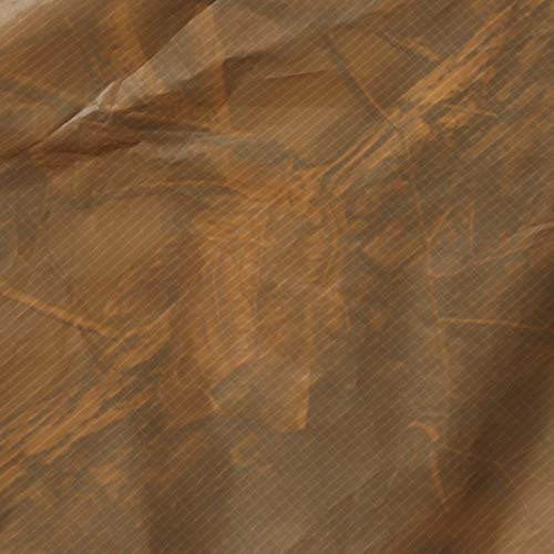 AUSCAMOTEK Camouflage Rain Poncho Hooded Waterproof Camo Raincoat with Blind Pattern for Hunting Hiking Camping Fishing - color: Woodland-brown