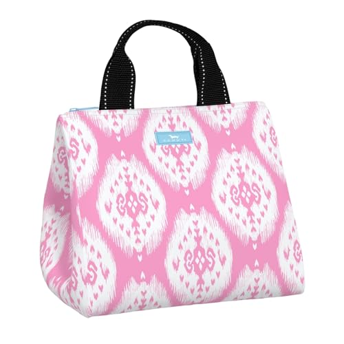 SCOUT Eloise Lunch Bag - Lightweight Insulated Soft Lunch Box, Opens Wide, Zips Closed, Interior Pocket, for Women, Work, Beach, Travel, Pool & Picnic - color: Ikant Belize