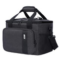 MIER Mens Lunchbox for Work Insulated 24 Cans/15L Large Lunch Bags Leakproof Adult Women Lunch Box Coolers for Travel Beach Picnic Office, Dark Gray - color: Gray