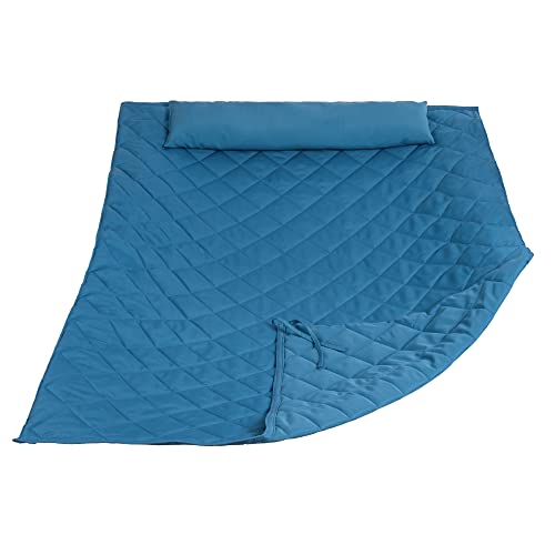ANOW Outdoor Hammock Pad and Pillow Set Only, Heavy Duty Hammock Pad, Blue - color: Blue