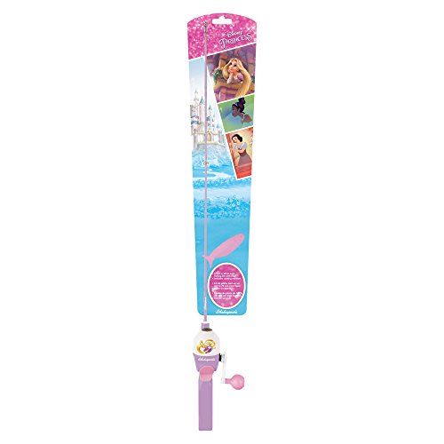 Shakespeare Youth Fishing Reel and Rod Combo - color: Disney Princess