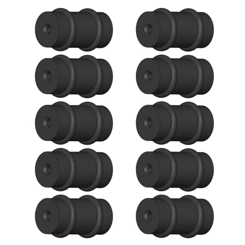 10Pcs Bikes Cable Protections Mountain Bikes Brake Shifter Cable Sleeve Brake Housing Protectors Rubber Cable Sleeves - color: Black