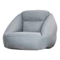 Inflatable Sofa Chair Portable Air Couch Camping Lounger with Air Pump for Home Outdoor Camping Travel (Grey) - color: Grey