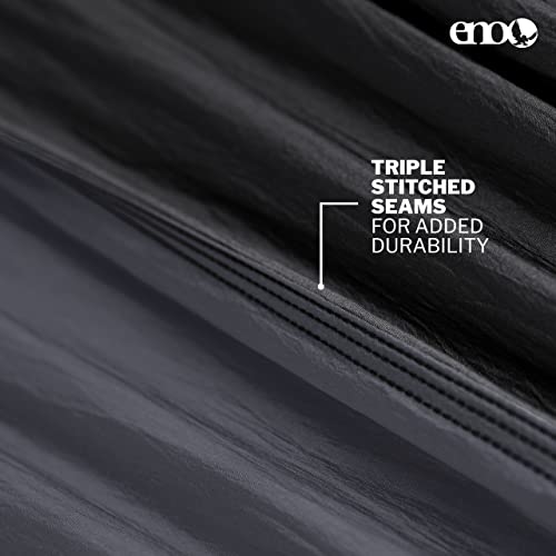 ENO, Eagles Nest Outfitters SingleNest Lightweight Camping Hammock - color: Black | Charcoal