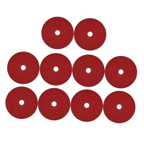 10Pcs Tree Weeding Barrier Mats Ground Covers Tree Protection Mats for Landscaping, red - color: red