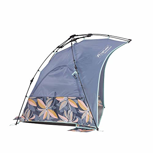 Lightspeed Outdoors Pop-Up Beach Sun Shade, Quick Shelter, Vintage Floral - style: Vintage Floral