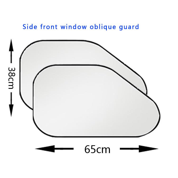 Car Sunshades for Fiat Fastback 2022-2025, Windshield Breathable Portable Visor Sunproof UV Rays Privacy Protection Blocking Mosquito