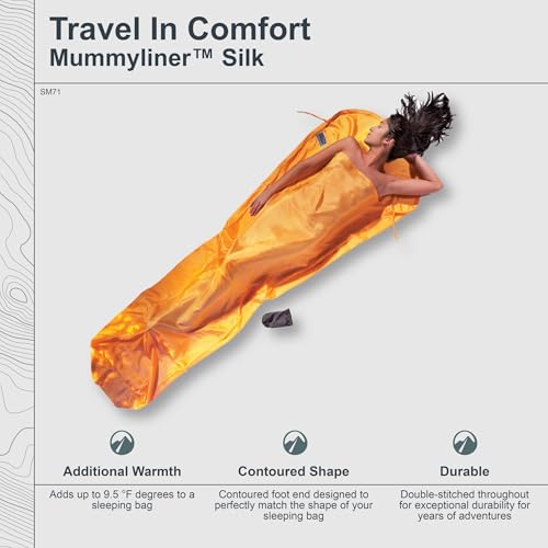 COCOON - Premium - Silk MummyLiner - color: Sunset