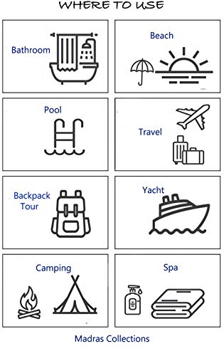 Turkish Beach Towel | 100% Cotton, Prewashed, 38 x 70 Inches | Quick Dry, Sand Free, Lightweight | Large Bath Towel for Beach, Pool, Bathroom, SPA, Gym, Yoga and Beach Blanket (Easter Egg) - color: Small Easter Egg