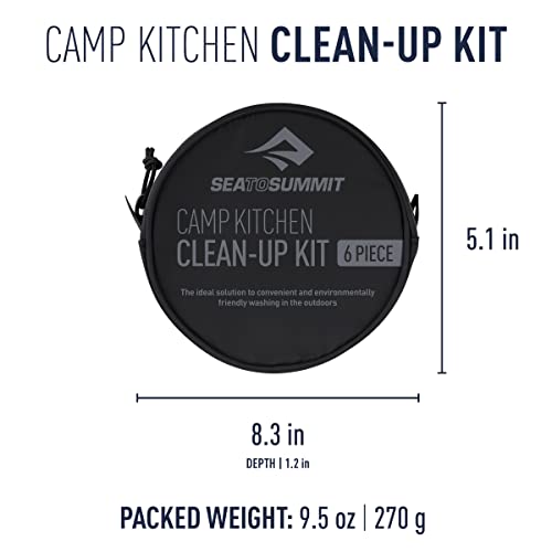 Sea to Summit Camp Kitchen 6-Piece Clean-Up Kit - color: Yellow