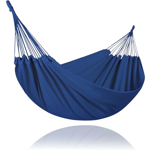 SUNCREAT Hammocks for Outside, Portable Camping Tree Hammock, Hammock Replacement for Stand, Navy - color: Navy, size: X-Large