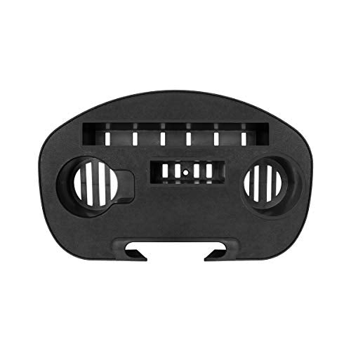 Coolrunner Zero Gravity Chair Tray with Cup Holder, Mobile Device Slot, Snack Tray, and Water Cups, Black