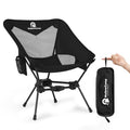 MellowCamp Camping Chair, Ultralight Folding Backpacking Hiking Chair, Compact Portable for Hiking, Camping, Backpacking, Beach, Roadtrip (Dark Night) - color: Dark Night