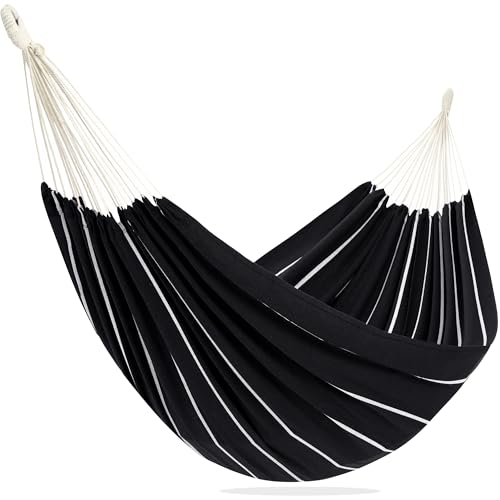 PNAEUT Family 2-3 Person Hammocks for Outside, Outdoor Tree Hammock for Patio Porch Garden (Chasm, Large) - color: Chasm, size: X-Large