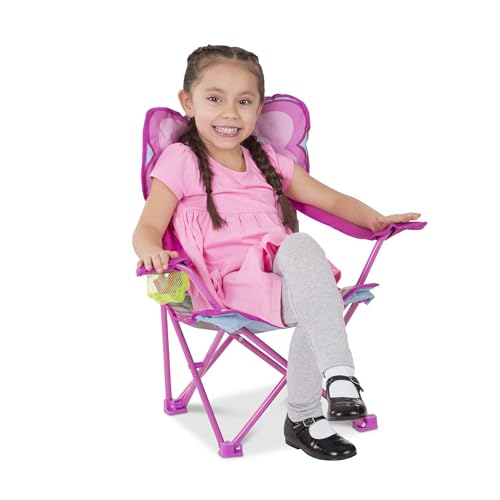 Melissa & Doug Sunny Patch Cutie Pie Butterfly Folding Lawn and Camping Chair - style: Standard Packaging
