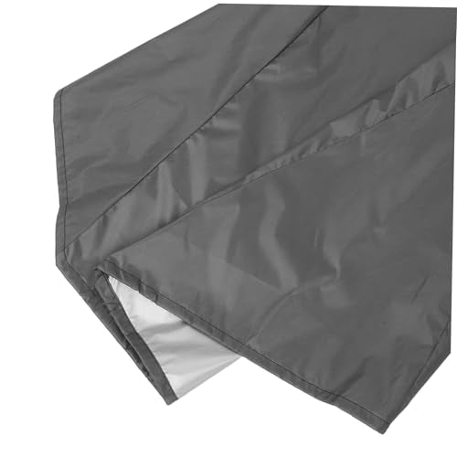 YARNOW Waterproof Garden Hose Reel Cover with Drawstring Portable Outdoor Hose Reel Protector for Patio and Lawn Weatherproof Uv Resistant Cart Cover 34.64X25.98X24.80 Inches