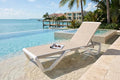 PURPLE LEAF Patio Chaise Lounge Chair Outside Aluminum Plastic Stackable Tanning Chairs for Pool Sunbathing Beach Deck Outdoor Lounger, Khaki - color: Khaki, style: 1 chair