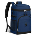 Cooler Backpack, 22L Waterproof Soft Backpack Coolers Leak Proof Beach Backpack Insulated Picnic Lunch Bag for Fishing Camping,Beach,Hiking,Travel - color: Navy Blue
