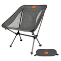 Camping Chair, Carbon Fiber Frame 1.6 lbs Ultralight Folding Chair, Compact Portable Camp Chair for Adults, Backpacking, Hiking, Outdoor, Travel