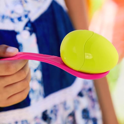 B. toys – Outdoor Games Galore Combo – Ring Toss & Egg-and-Spoon Game Set for Backyard Fun, Party Activities & Family Entertainment – Includes Easy-to-Grip Rings & Spoons – Kids Outdoor Toys 3+ Years - style: Ring Toss & Egg-Spoon Game