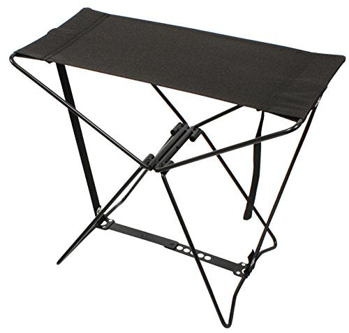 Rothco Folding Camp Stool - Lightweight and Portable Seating for Camping Adventures (Black) - color: Black