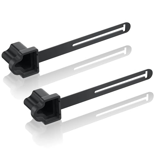 Feekoon 2 Pack 3 Prong Plug Protector for Engine Block Heater Cords, Weatherproof Extension Cord Plug Cover for Outside, Extension Cord End Cover Protector for 120 Volt Plugs(Black)