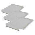 Coolaroo Original Pet Bed Replacement Cover - Grey - Large (43.5" x 31.5") (Pack of 3) - color: Grey, size: Large (Pack of 3), style: Large