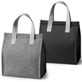 RAINFLOW Insulated Lunch Bag - Premium Thermal Lunch Box Leakproof & Waterproof Large Capacity Durable Lunch Carrier Keeps Food Hot or Cold for Family, Office, Travel and Picnic