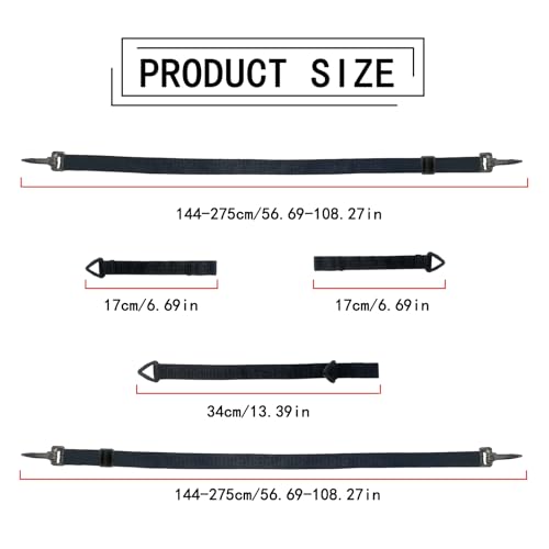 Umbrella Wind Stabilizer Straps,Fixed Strap for Large Outdoor Umbrella,Adjustable and Reusable Cantilever Parasol Wind Straps