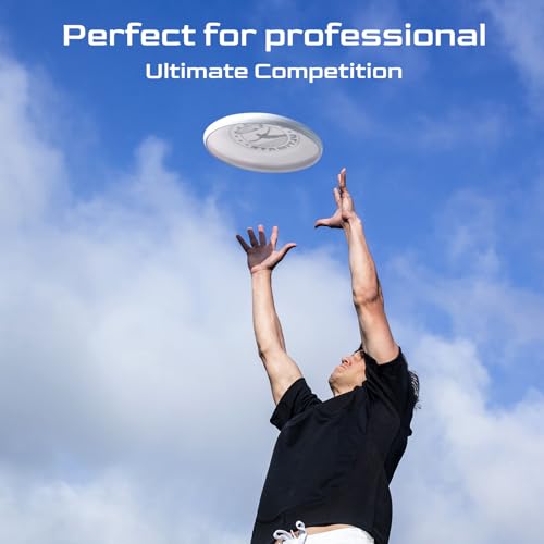 Frisbee Official Ultimate 175g Flying Disc, 10.75 Inch Professional Training Disc for Competition and Outdoor Fun - color: B(2Pack)