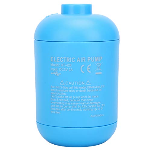 HT426 USB Electric Air Pump DC5V Portable Inflator for Inflatable Bed Boat Sofa with Deflate Function