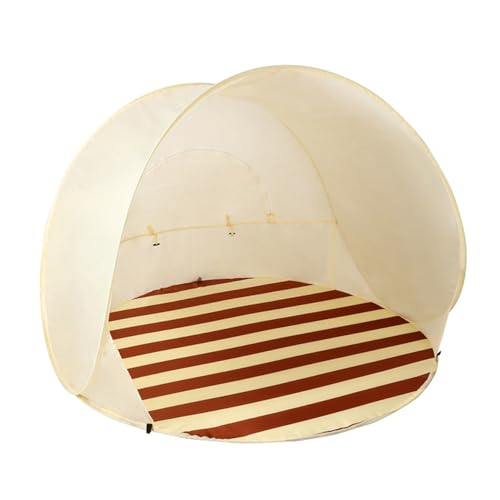 Portable Beach Tent Sun Shelter， UV - Resistant Lightweight Beach Pop Up Tent for Camping Trips, Fishing, Backyard or Beach Picnics Essentials