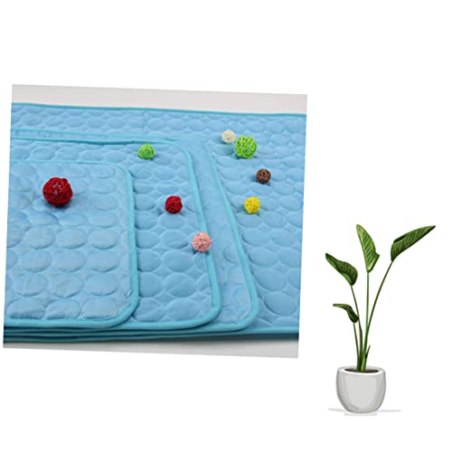 BESPORTBLE House 62x50cm Pet Cool Mat Summer Cooling Beds Soft Material Breathable Heat Dissipation Pad for Dogs Cats - size: 62*50*0.3cm