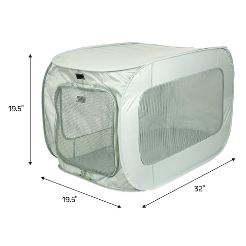 SportPet Designs Soft Sided Pop-Open Kennels, Light Green - color: Light Green