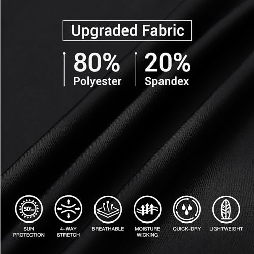 HUGE SPORTS Men's Rash Guard Long Sleeves UPF 50+ UV Sun Protection Quick Drying Splice Compression Swim Shirts - color: Heytoucan, size: Medium