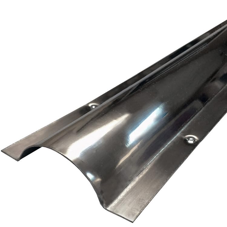Electriduct Black Stainless Steel Wire Guard Surface Raceway Metal Cord Cover - 58 Inch - Channel Size: 2.1" W x 0.65" H (Large) - color: Black, size: 3.2 Large 4.8FT