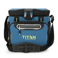Titan by Arctic Zone Deep Freeze Cooler - Zipperless Hardbody Cooler - Deep Freeze Insulation, HardBody Liner, and SmartShelf - color: Marine Blue, size: 16 Can
