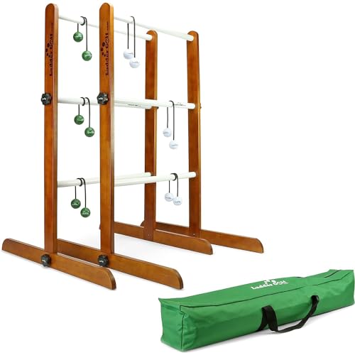 Ladder Golf - Tournament Edition Double Ladder Ball Game - Official Brand Game