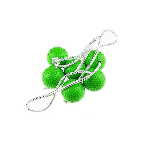 12 Pack Ladder Balls Ladder Toss Balls Replacement with Storage Bag for Toss Match - color: Orange Purple Green Yellow