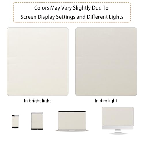 Magpie Fabrics Indoor Outdoor Waterproof Square Chair Cushion, 18 x 18 x 2.5 Inch, 2 Pack, Water Resistant Seat Cushions, for Patio Garden Office, Cream - color: Cream
